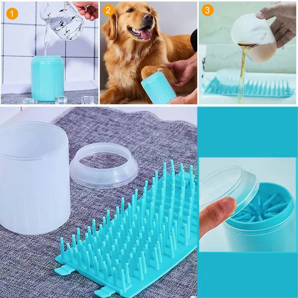 BarkBlings™ Pet Paw Washing Cup – Easy Foot Cleaning Tool To Keep Your Home Mud-Free!