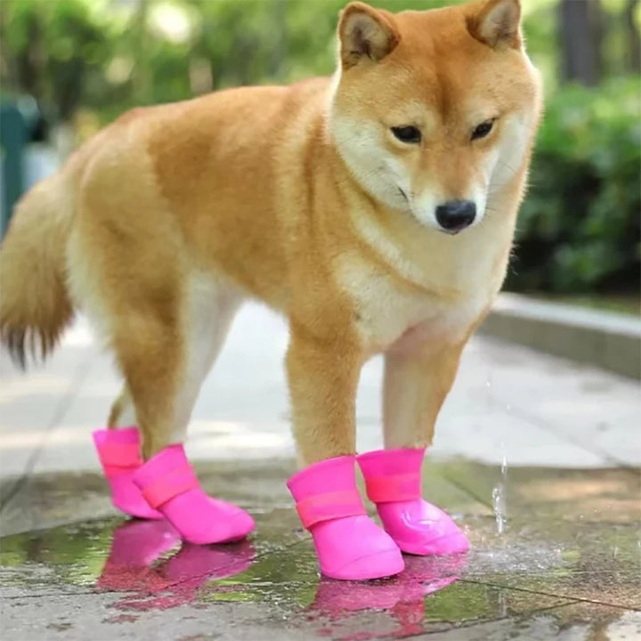 BarkBlings™ Waterproof Pet Rain Boots – Perfect for Outdoor Adventures!