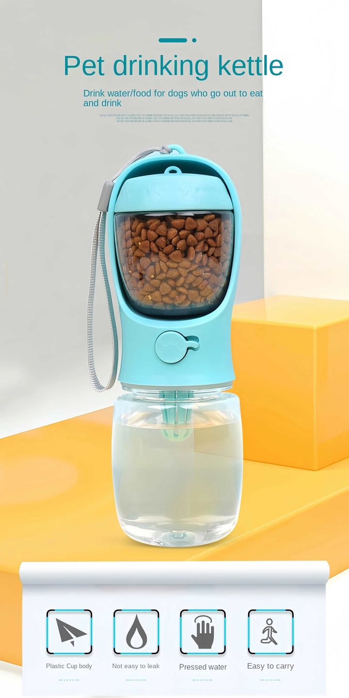 BarkBlings™ Portable Water Bottle & Food Dispenser