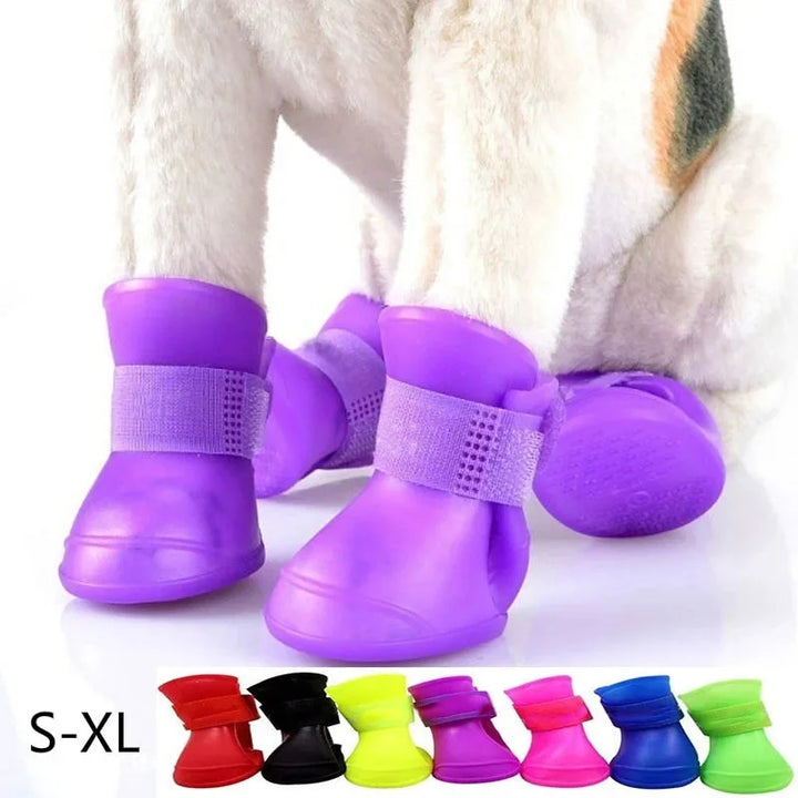 BarkBlings™ Waterproof Pet Rain Boots – Perfect for Outdoor Adventures!