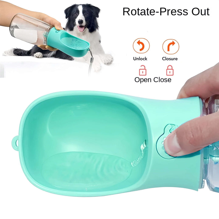 BarkBlings™ Portable Water Bottle & Food Dispenser