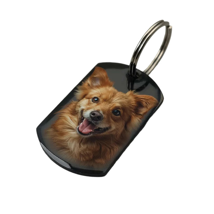 BarkBlings™ Custom Full-Color Dog Keychain – Perfect Gift for Pet Moms