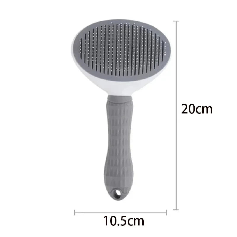 BarkBlings™ Grooming Brush with Stainless Steel Comb