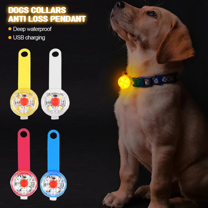 BarkBlings™ LED Safety Pendant – Waterproof and USB Rechargeable, Perfect Anti-Loss Light