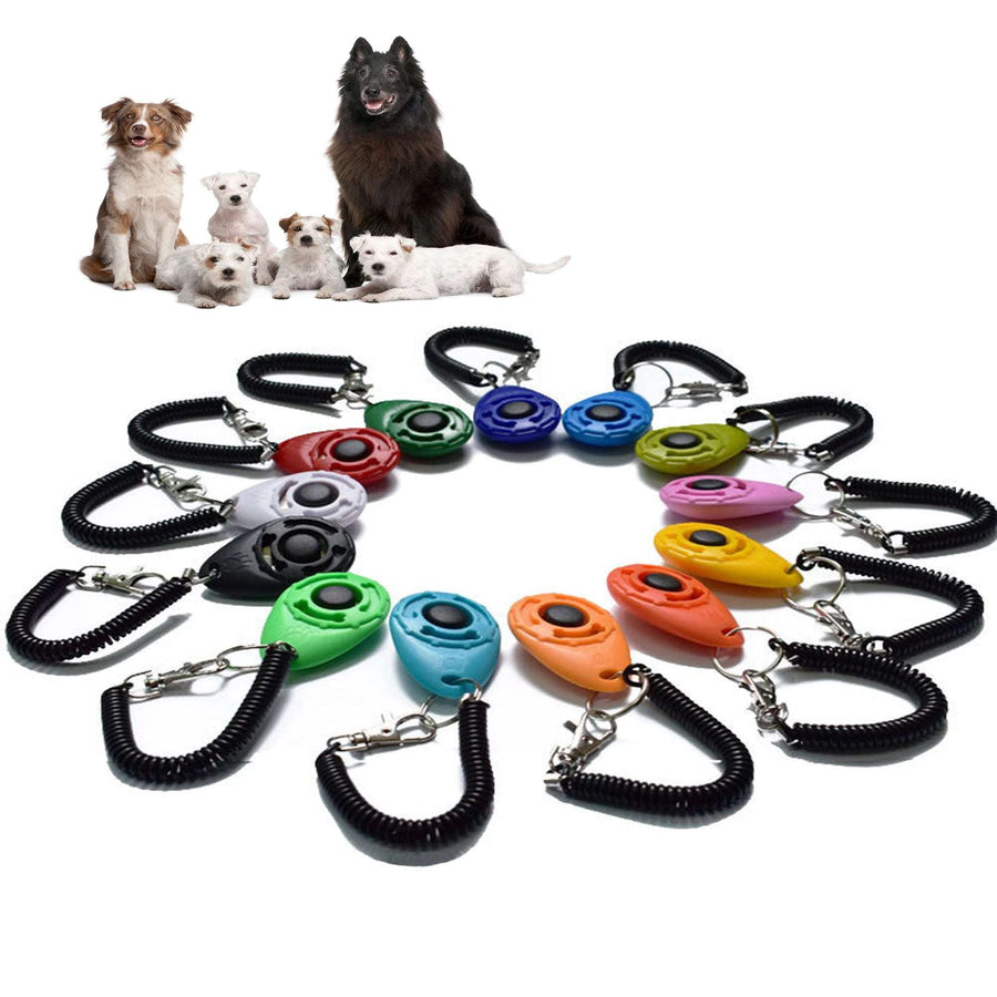 BarkBlings™ Dog Training Clicker – Adjustable Wrist Strap & Sound Trainer Tool